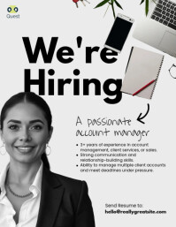 Hiring Now Flyer Template
