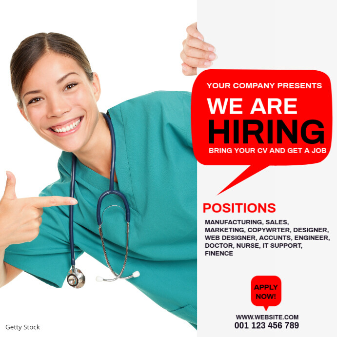 Hiring Post template