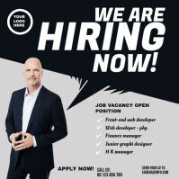 Hiring Post Template | PosterMyWall