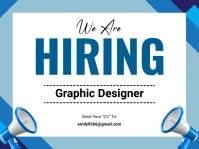 Hiring Poster Presentation template