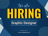 Hiring Poster Presentation template