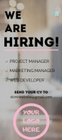 Hiring Rack Card template