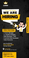 Hiring Rollup Banner Template