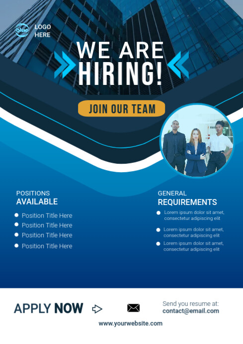 Hiring Template PosterMyWall