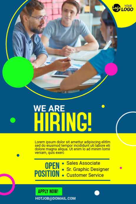 Copy of Hiring Template | PosterMyWall