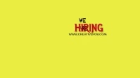 Hiring Template Ikhava Yevidiyo ye-Facebook (16:9)