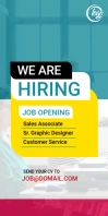 Hiring Template Rul-op banner 3' × 6'