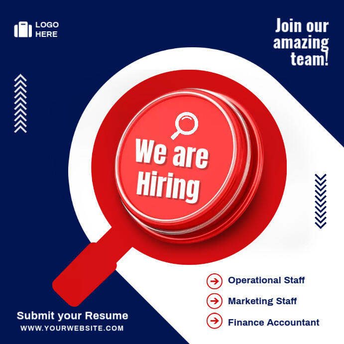 hiring1 (1) Template | PosterMyWall