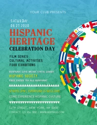 Hispanic Heritage Celebration Flyer