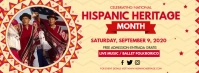 Hispanic Heritage Facebook Banner template