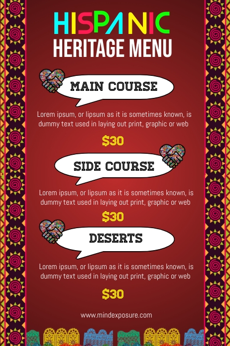 copy-of-hispanic-heritage-menu-card-template-1-postermywall