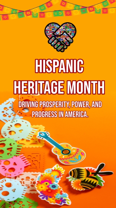 hispanic heritage month,hispanic heritage Instagram Story template