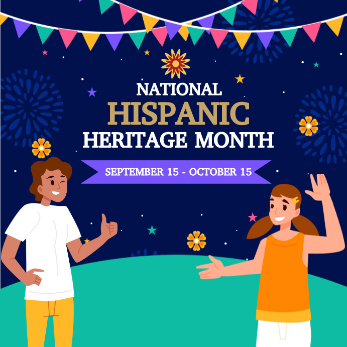 Hispanic Heritage Month Template PosterMyWall