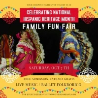 Hispanic Heritage Month Celebration Square Video