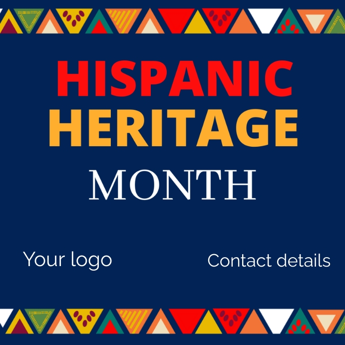 Copy of Hispanic Heritage Month | PosterMyWall