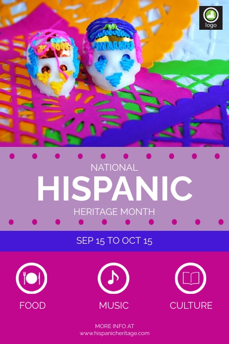 Copy of Hispanic Heritage Month | PosterMyWall