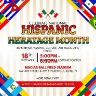 Hispanic Heritage Month Instagram Post template