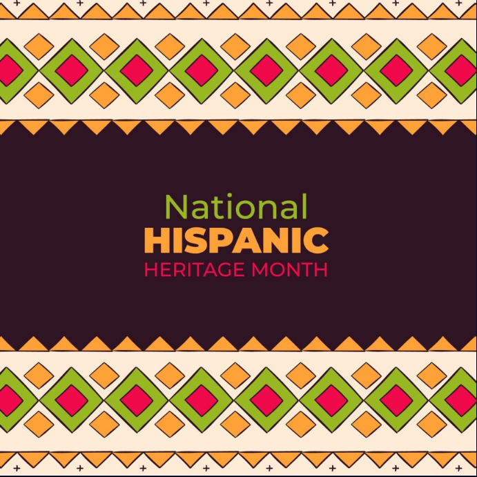 Hispanic heritage month poster design Template | PosterMyWall