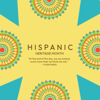 Hispanic Heritage Month Template | PosterMyWall