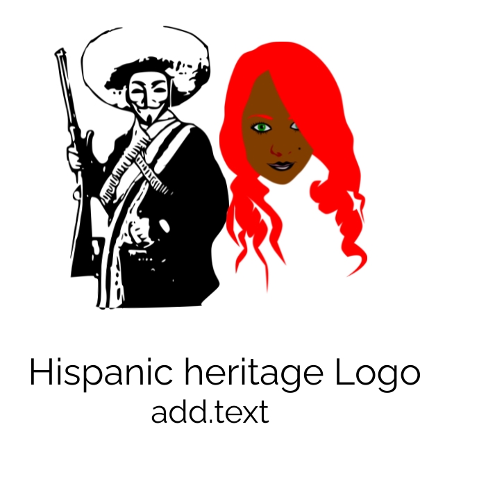 HisPanic hertagei festival logo template. | PosterMyWall