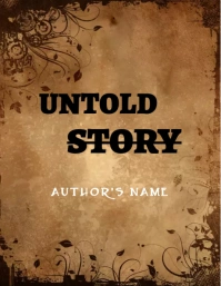 historical fiction book covers Flyer (US Letter) template