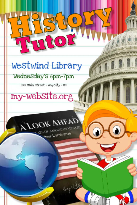 History Template | PosterMyWall