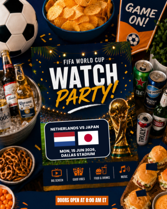 Fifa World Cup Watch Party Template | PosterMyWall
