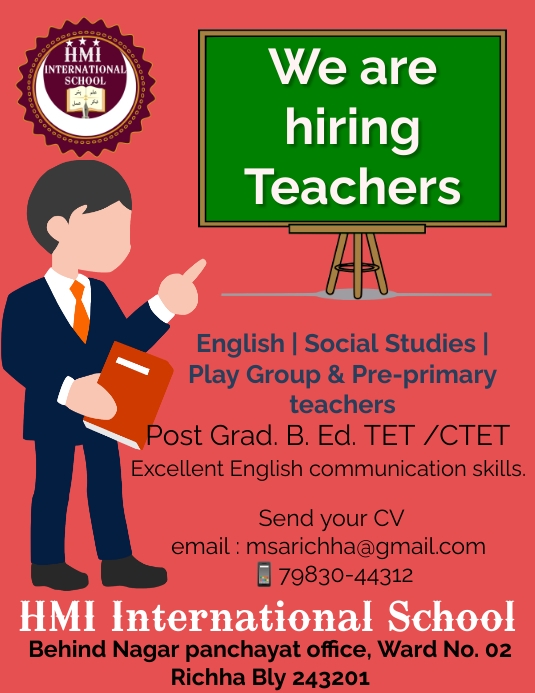 HMI Hiring Pamflet (Letter AS) template