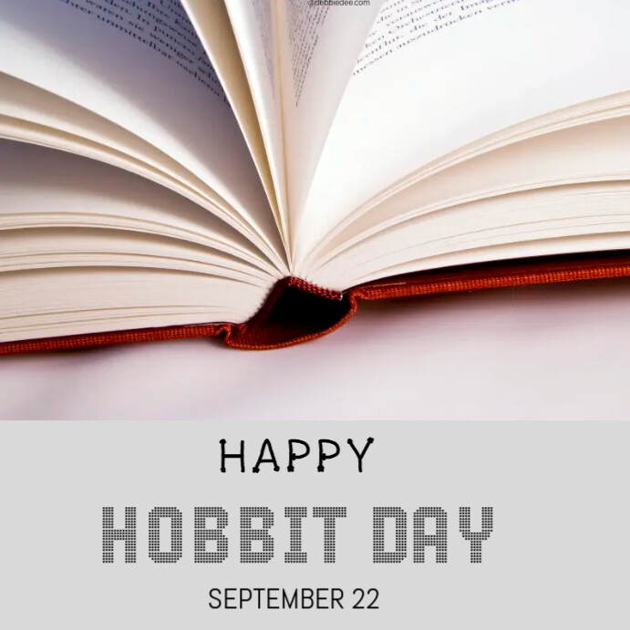 Hobbit day template Instagram Post