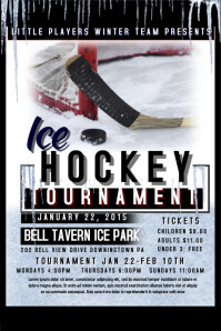 Customize Hockey Templates Postermywall