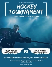 Hockey Flyer Template