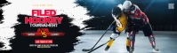 Hockey Game LinkedIn Background template
