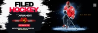 Hockey Game LinkedIn Banner LinkedIn-banner template