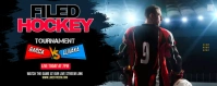 Hockey Game Twitch Profile Banner template