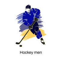HOCKEY LOGO template