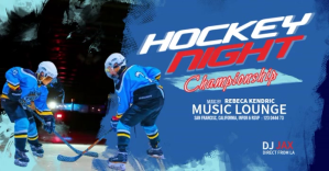 Hockey Night Championship Gedeelde afbeelding op Facebook template