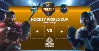 Hockey Team Lineups Board Template Изображение, которым поделились на Facebook