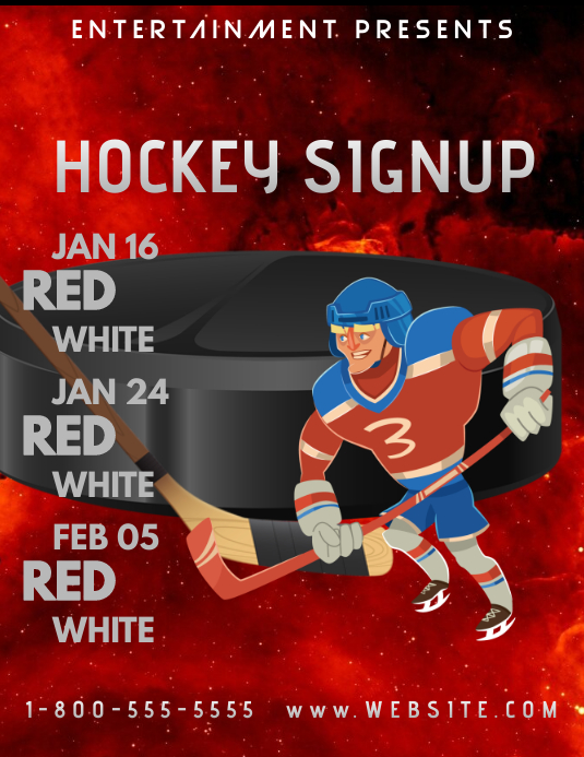 Copy of Hockey Template PosterMyWall
