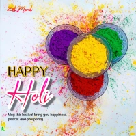 holi 2024 Instagram Post template