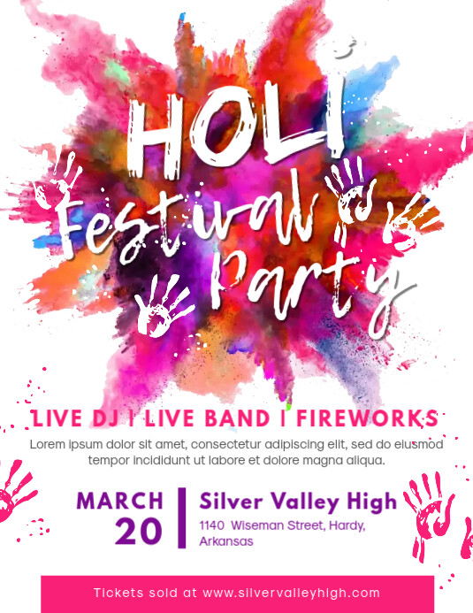2 1K Free Holi Poster Templates PosterMyWall 2-1k-free-holi-poster-templates-postermywall