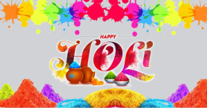 Holi Imagen Compartida en Facebook template