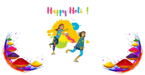 Holi Facebook Shared Image template