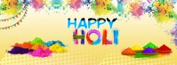 HOLI Facebook Cover Photo template