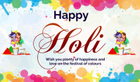 Holi Tags Rectangular Holi Template | PosterMyWall