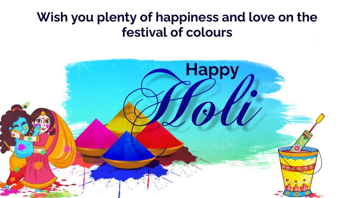 Holi Tags Rectangular Holi Template | PosterMyWall