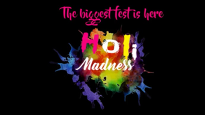 Preto Holi Festival Digital Display Template