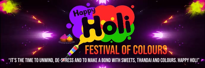holi festival of colours,happy holi,holi 2023 Nagłówek na Twittera template