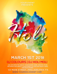 HOLI Flyer (US Letter) template