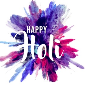 Customize Holi Instagram Post Video Templates Postermywall