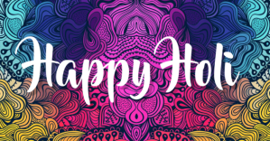 holi template Imagen Compartida en Facebook